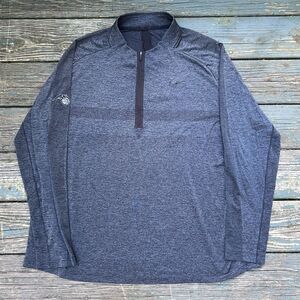 Nike NBA Orlando Magic Basketball 1/4 Zip Sweatshirt Grey Men’s Size 2XL